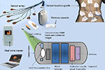 The parts that make up the M2A system