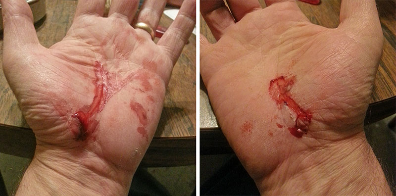 My hands, September 28, 2012