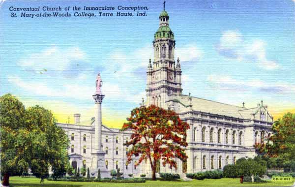 Conventional Church of the Immaculate Conception, St. Mary of the Woods, Terre Haute