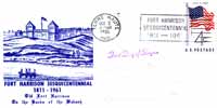 Fort Harrison Sesquicentennial First Day Cover