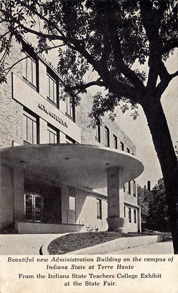 New Administration Building, Indiana State Teachers College, Terre Haute