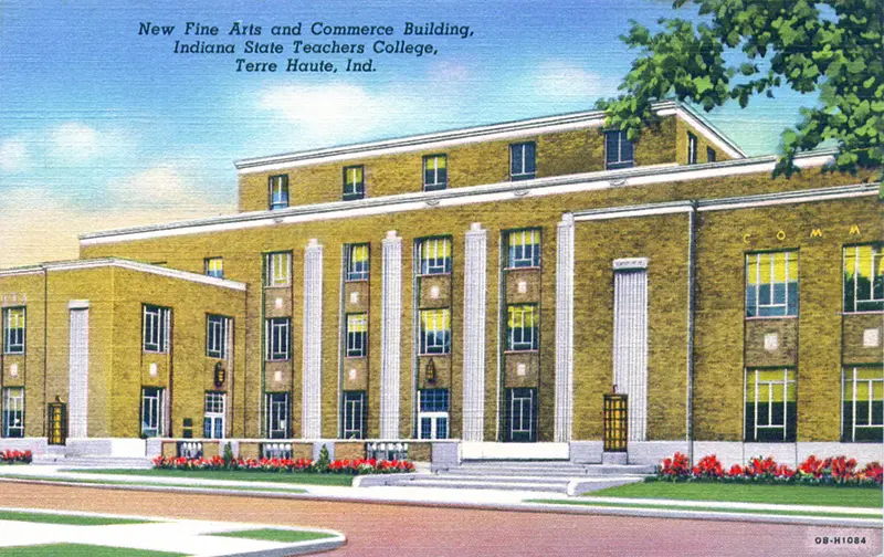 Fine Arts and Commerce Building - Indiana State Teachers College, Terre Haute