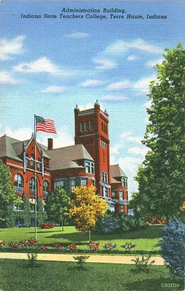 Administration Building, Indiana State Teachers College, Terre Haute