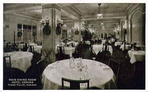 Deming Hotel, Main Dining Room, Terre Haute