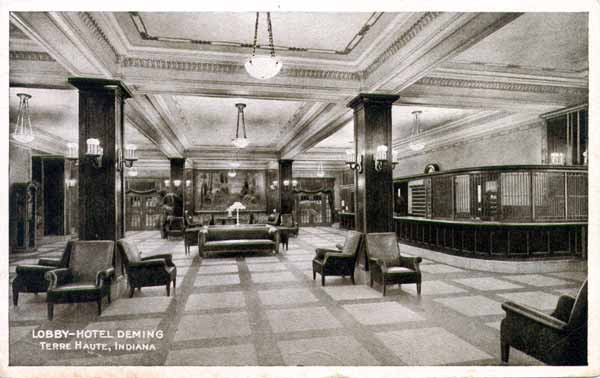 Deming Hotel, Lobby, Terre Haute