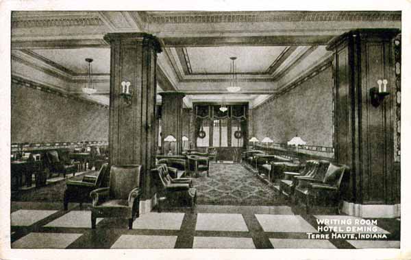 Writing Room, Deming Hotel, Terre Haute