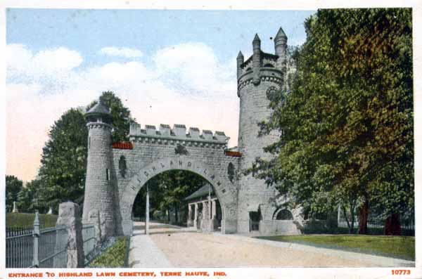 Highland Lawn Cemetery Entrance