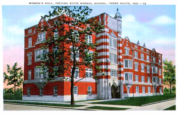 Women's Hall, Indiana State Normal School, Terre Haute