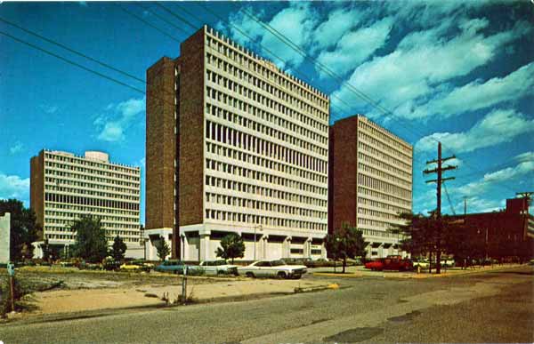 Rhoads Hall, Cromwell and Blumberg Hall Residences, Indiana State University, Terre Haute