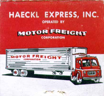 Haeckl Express Motor Freight, Terre Haute