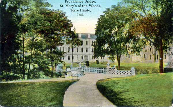 Providence Bridge, St. Mary of the Woods College, Terre Haute