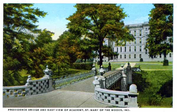 Providence Bridge, St. Mary of the Woods College, Terre Haute