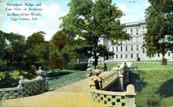 Providence Bridge, St. Mary of the Woods College, Terre Haute