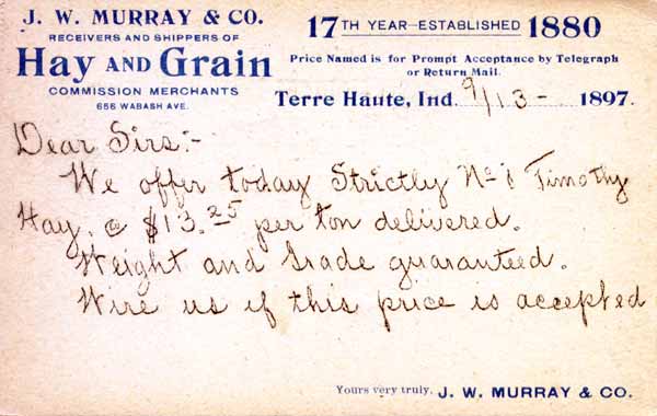 J. W. Murray Hay & Grain