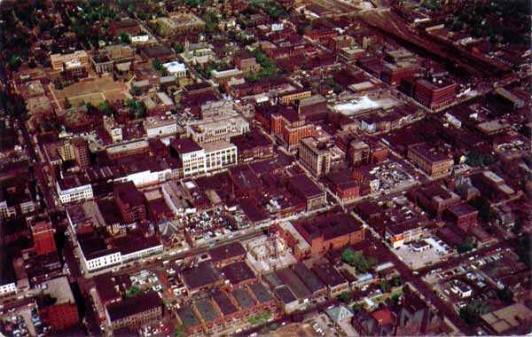 Terre Haute from the air