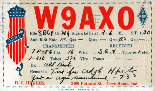 Ham Radio - W9AX0