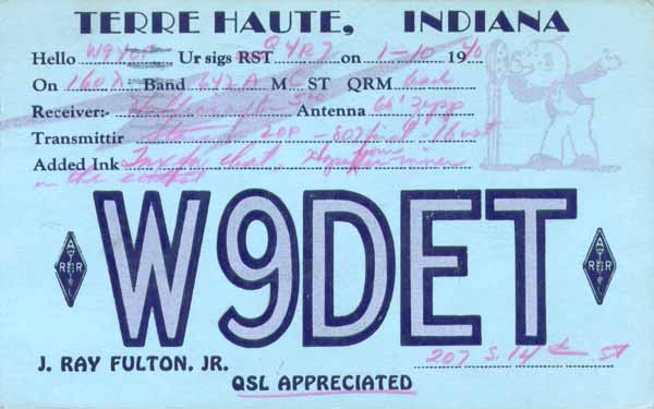 Ham Radio - W9DET