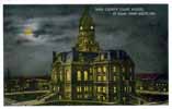 Vigo County Court House, at night, Terre Haute