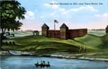 Old Fort Harrison in 1812, Terre Haute