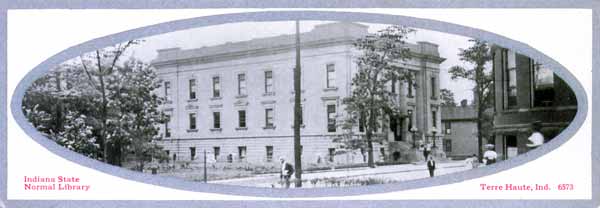 Indiana State Normal School Library, Terre Haute