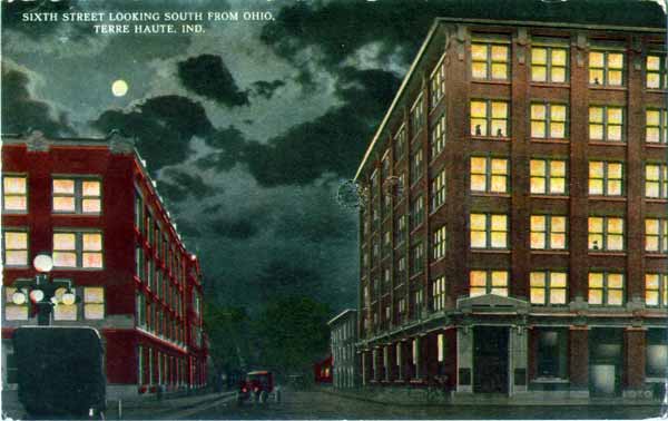 Sixth Street from Ohio Boulevard, Terre Haute