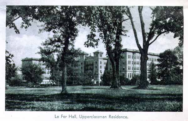 St. Mary of the Woods postcard folder image