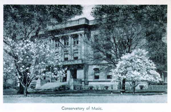 St. Mary of the Woods postcard folder image