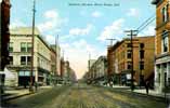 Wabash Avenue looking east from 5th Street, Terre Haute