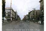 Wabash Avenue looking east from 5th Street, Terre Haute