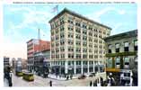 Wabash Avenue, Showing Terre Haute Trust Building and Tribune Building, Terre Haute