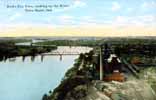 Looking Up the Wabash River, Terre Haute