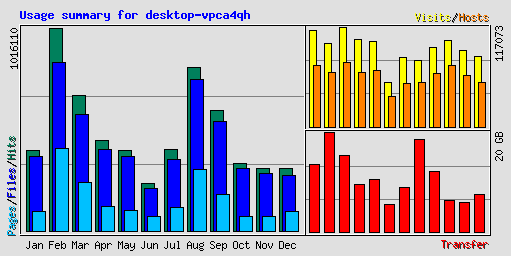 Usage summary for desktop-vpca4qh