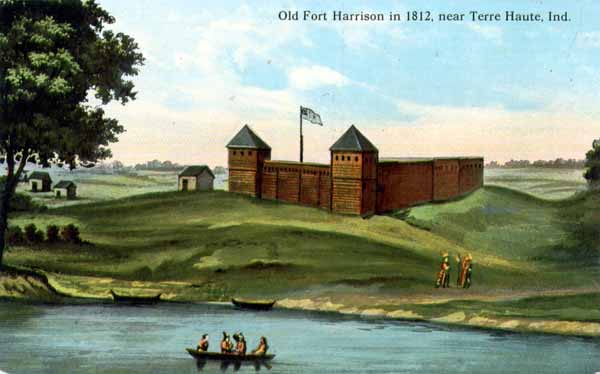 Old Fort Harrison in 1812, Terre Haute