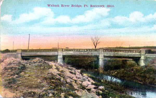 Wabash River Bridge, Fort Recovery, Ohio