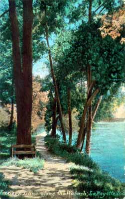 Lovers Lane, Wabash River, LaFayette