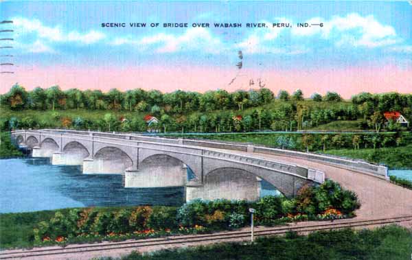 Bridge over the Wabash, Peru, Indiana