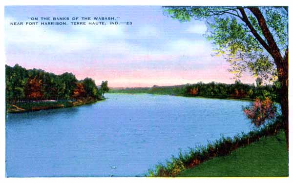 On the Banks of the Wabash River, Terre Haute