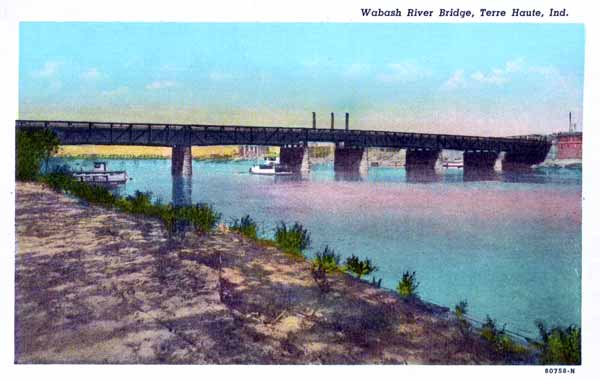 Wabash River Bridge, Terre Haute