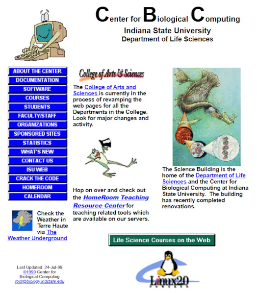 Center for Biological Computing home page