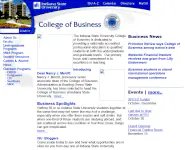 College of Business web page. First archived on 6 December 2007.