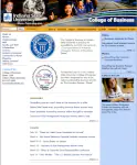 College of Business web page. First archived on 25 February 2009.